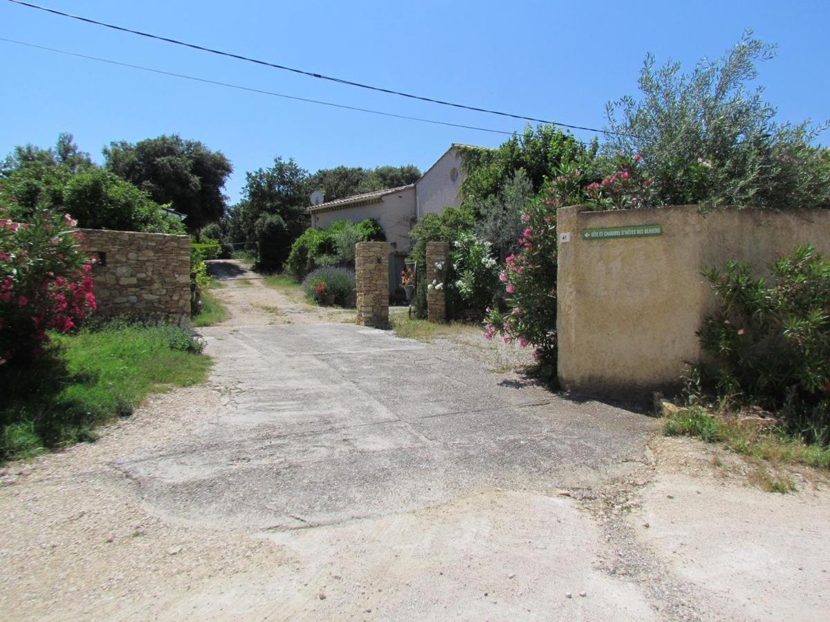 Chambre D'Hotes Des Oliviers La Roque-sur-Cèze Exterior foto